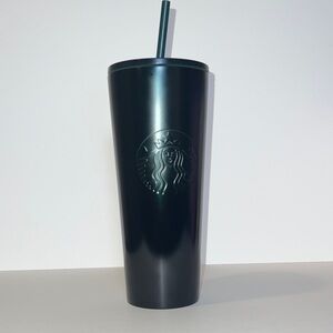 Starbucks Midnight Green to Black Ombré Gradient Stainless Steel Tumbler Venti